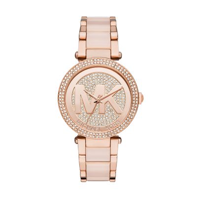 michael kors logo watch