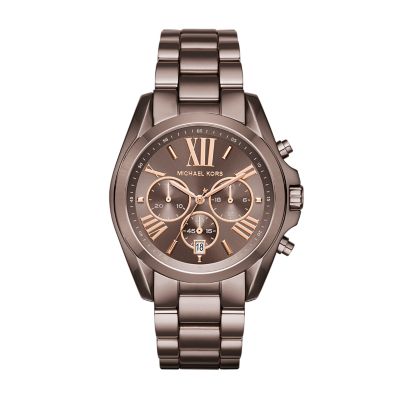 mk brown watch