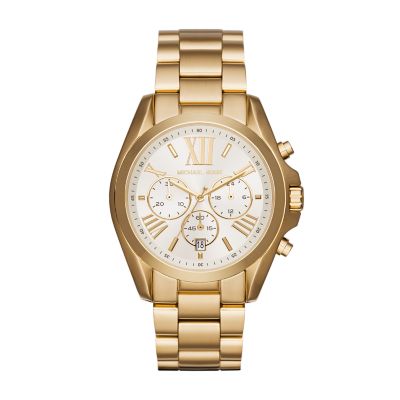 Michael Kors Gold-Tone Bradshaw Watch 