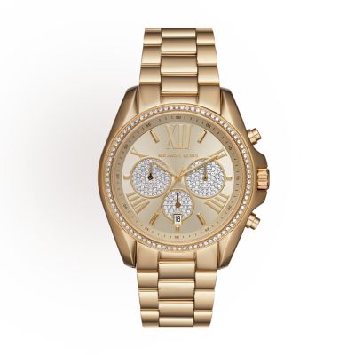 michael kors bradshaw chronograph ladies watch