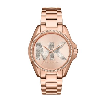 Hand Rose Gold-Tone Steel Watch 