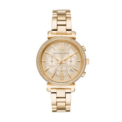 Michael Kors Women's Sofie Gold-Tone 