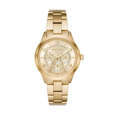 michael kors runway chronograph watch