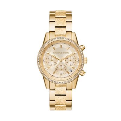 michael kors chronograph women's watch