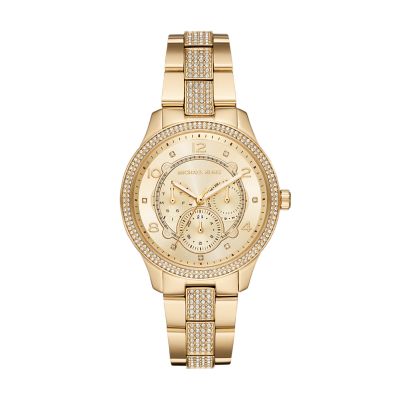 michael kors watch flower design