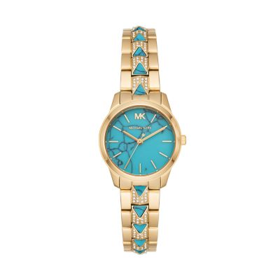 michael kors women's runway watch