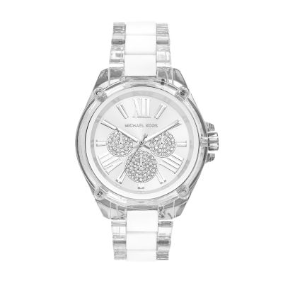 white michael kors watch women's