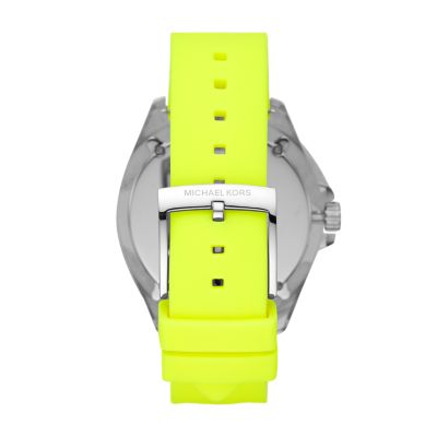 michael kors neon watch