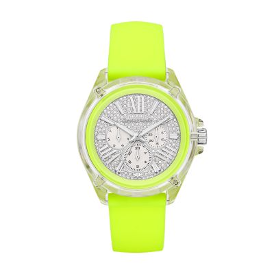 michael kors neon watch