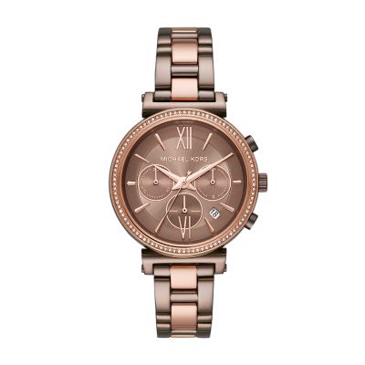 michael kors sofie chronograph watch