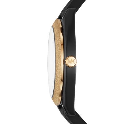 matte black michael kors watch