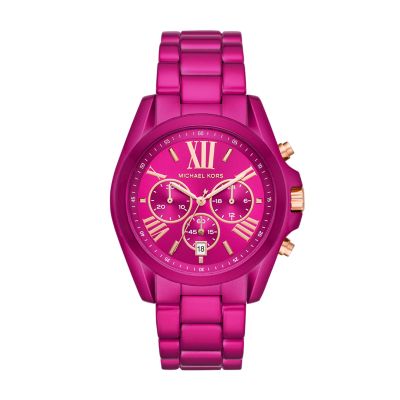 michael kors ladies bradshaw watch