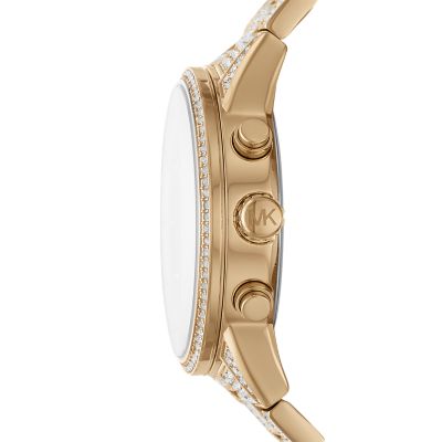 michael kors gold glitz watch