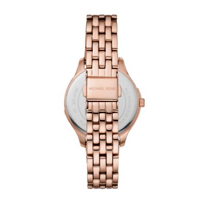 Michael kors lexington watch rose online gold