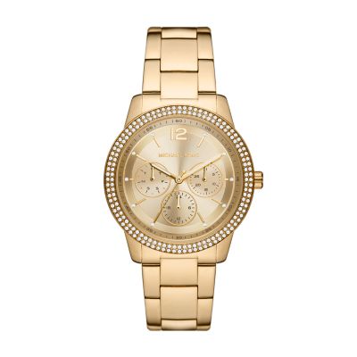 Michael Kors Tibby Multifunction Gold-Tone Stainless Steel Watch - MK6927 -  Watch Station