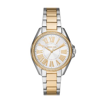 Michael kors dual hot sale tone watch