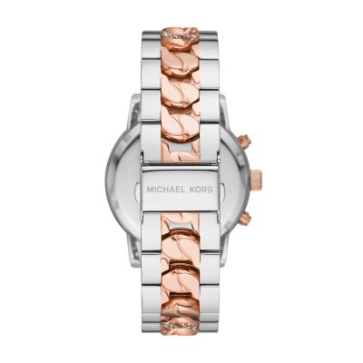 Michael kors ritz watch two clearance tone