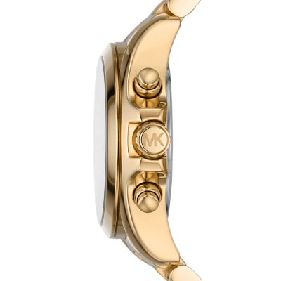 Michael Kors Bradshaw Chronograph Gold-Tone Stainless Steel