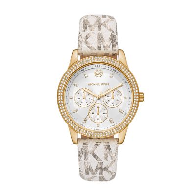 Michael Kors Tibby Multifunction Black PVC Watch - MK6968 - Watch 