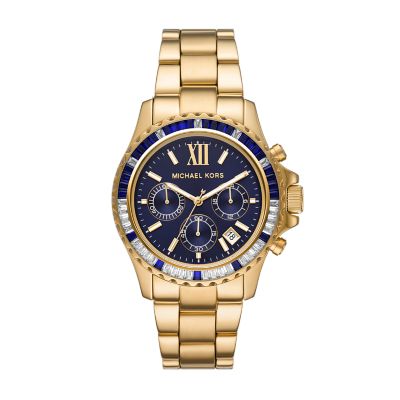 Michael Kors Everest Chronograph Gold-Tone Stainless - MK6971 Watch Station