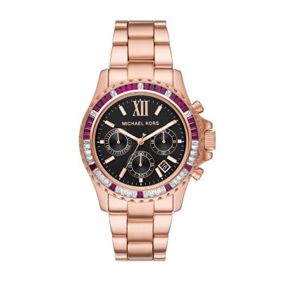 Michael Kors Uhr Chronograph Everest Edelstahl Bicolor - MK7209 