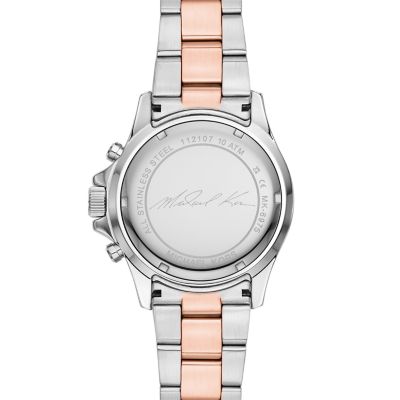 Michael kors all sale stainless steel 10 atm