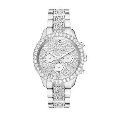 Michael kors iced on sale out watch mens