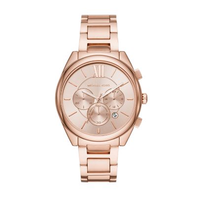 Michael Kors Women's Jan Chronograph Rose Gold-Tone Stainless Watch - MK7108 - Watch Station