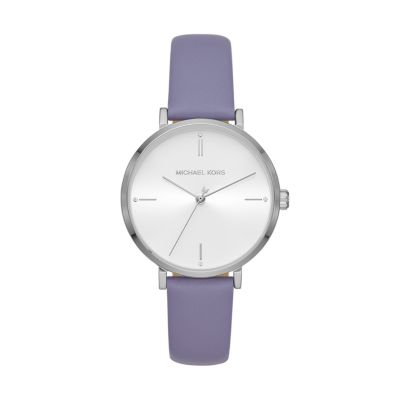 Michael Kors Jayne Three-Hand Lavender 