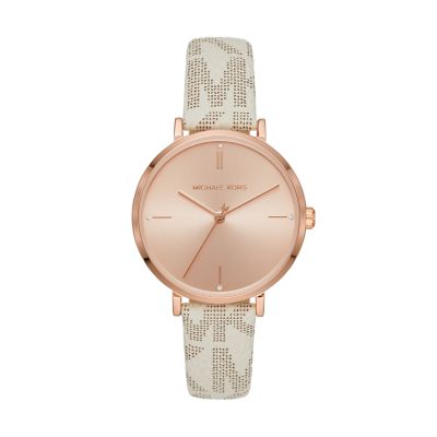 Michael Kors Jayne Three-Hand Vanilla Watch - MK7128 - Watch Station