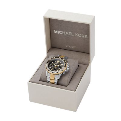 Michael Kors Everest Chronograph Two-Tone Stainless Steel Watch