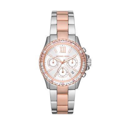 Michael Kors Everest Chronograph Two Tone Watch MK6975 MYER ...