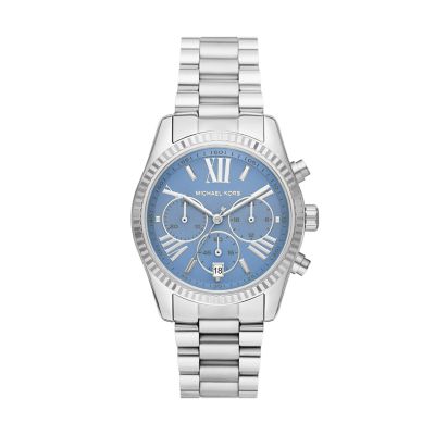 Michael Kors Lexington Chronograph Stainless Steel Watch - MK7215 - Watch  Station