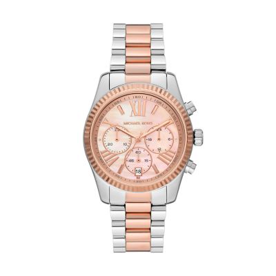 Michael Kors Tri Tone Lexington Watch MK5735 Watch Station