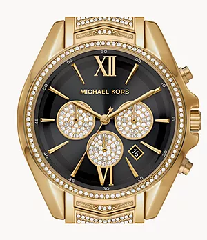 Montre Whitney de Michael Kors chronographe en acier inoxydable, dorée