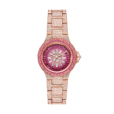 Michael kors iced watch hotsell