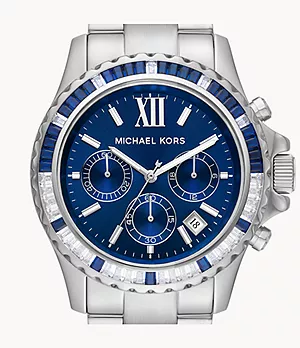 Michael Kors Everest Chronograph Stainless Steel Watch