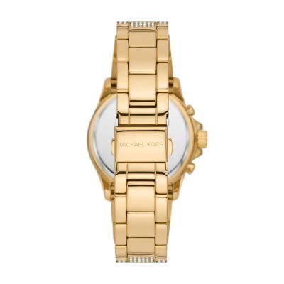 Michael Kors Everest Chronograph Gold-Tone Stainless Steel Watch - MK7254 -  Watch Station