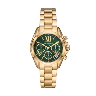 Michael Kors Bradshaw Chronograph Gold-Tone Steel Watch - MK7257 - Watch Station