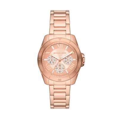 Michael kors rose gold watch mens sale