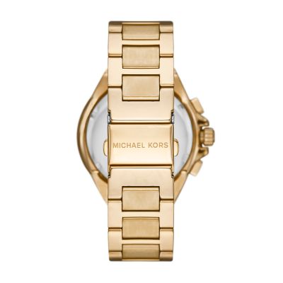特価 ! Michael Kors Camille' Gold-Tone Chronograph 腕時計 Michael Kors Camille Chronograph Gold-Tone Stainless Steel