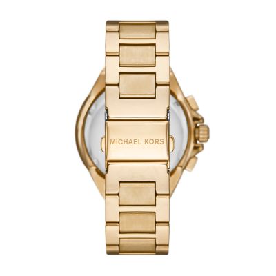 Michael Kors Camille Chronograph Gold-Tone Stainless Steel Watch