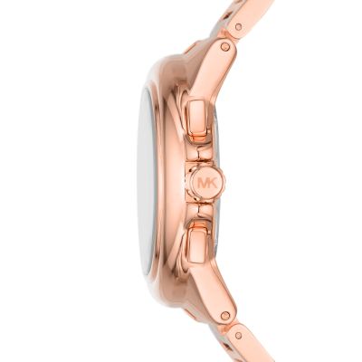 Michael Kors Camille Chronograph Rose Gold-Tone Stainless Steel