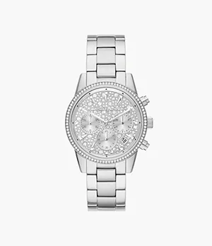Michael Kors Ritz Chronograph Stainless Steel Watch