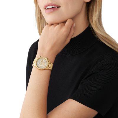 Michael kors shop ritz gold watch