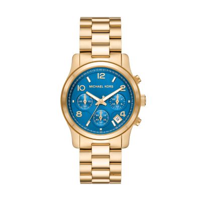 Michael kors hot sale runway chronograph