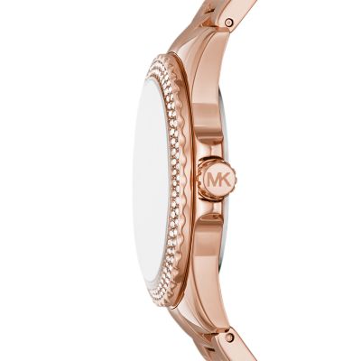 S.Oliver Womens Wrist Watch 36mm Stainless Steel Bracelet Rose Gold  SO-3944-MQ