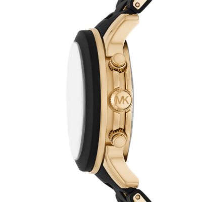 Michael Kors Runway Chronograph Gold-Tone Stainless Steel and