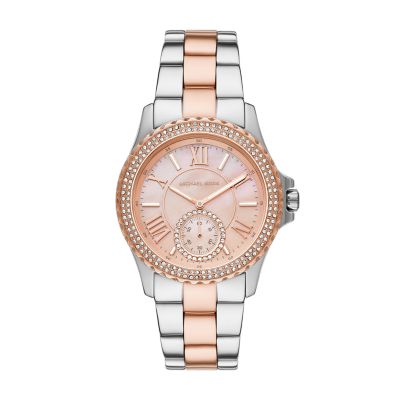 Michael Kors Everest Three-Hand Stainless Steel Watch - MK9079