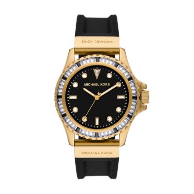 Michael kors white silicone on sale watch